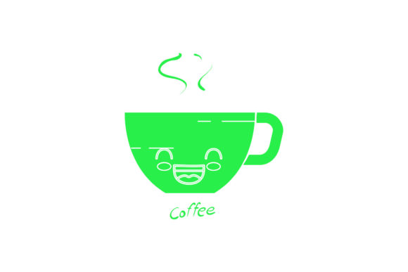 Coffee Cup Cafe Green Style
