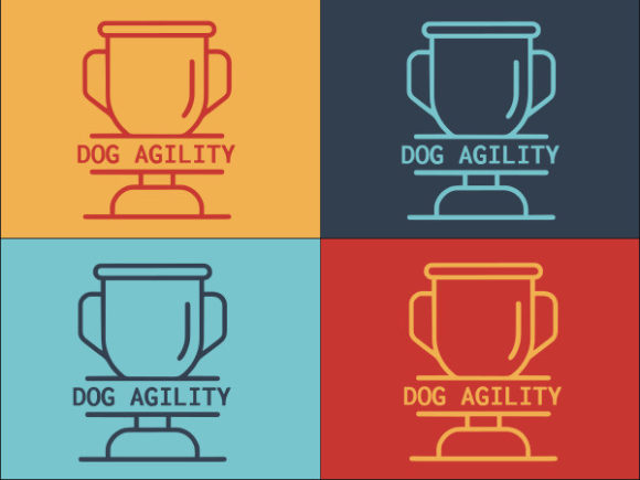 Dog Agility Cup: Graphics and Logos for Creative Publishing