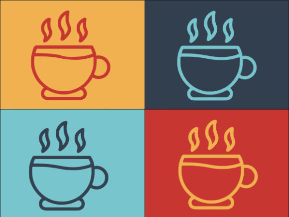 Herbal Tea Cup Graphics & Logos