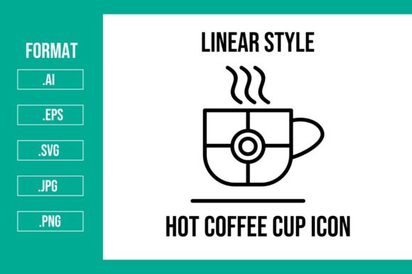 Hot Coffee Cup Icons Graphics