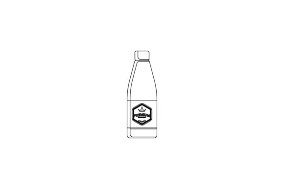 Tumbler Bottle Container Outline