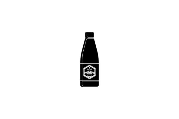 Tumbler Bottle Container Silhouette Graphics