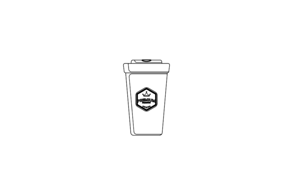 Tumbler Concept Mug Outline Graphics and Icons