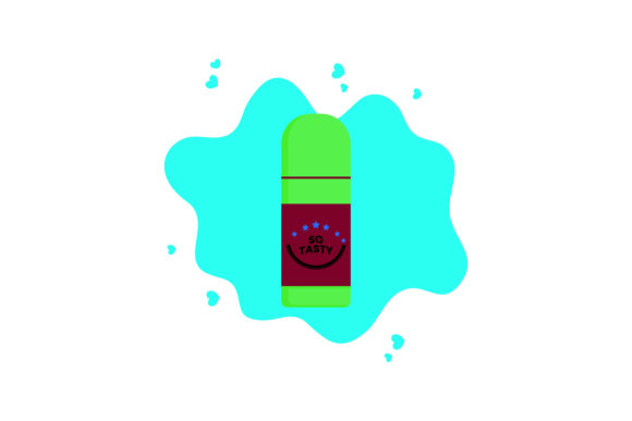 Tumbler Mug Object Cloud Bubble Graphics and Icons