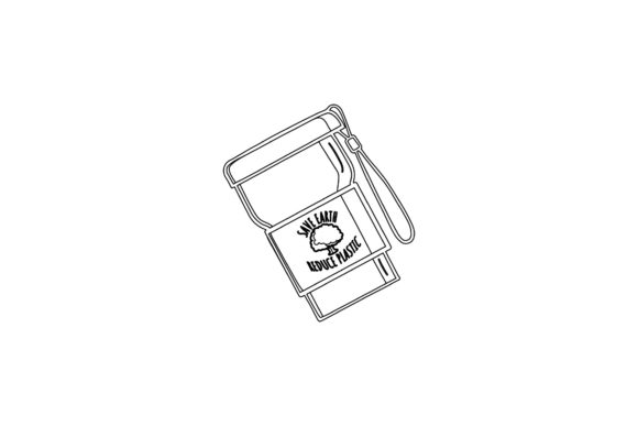 Tumbler Mug Outline Graphics & Icons