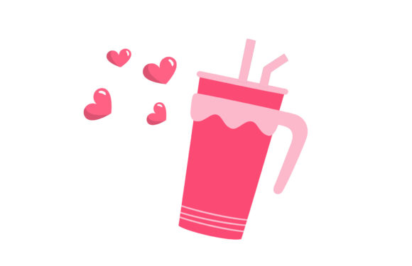 Valentine Love Gift Tumbler Romantic Graphics