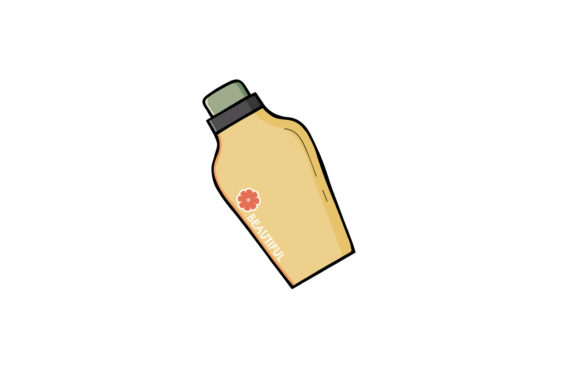 Yellow Tumbler Vector Graphics and Icons